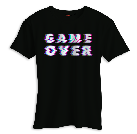 T-shirt GAME OVER