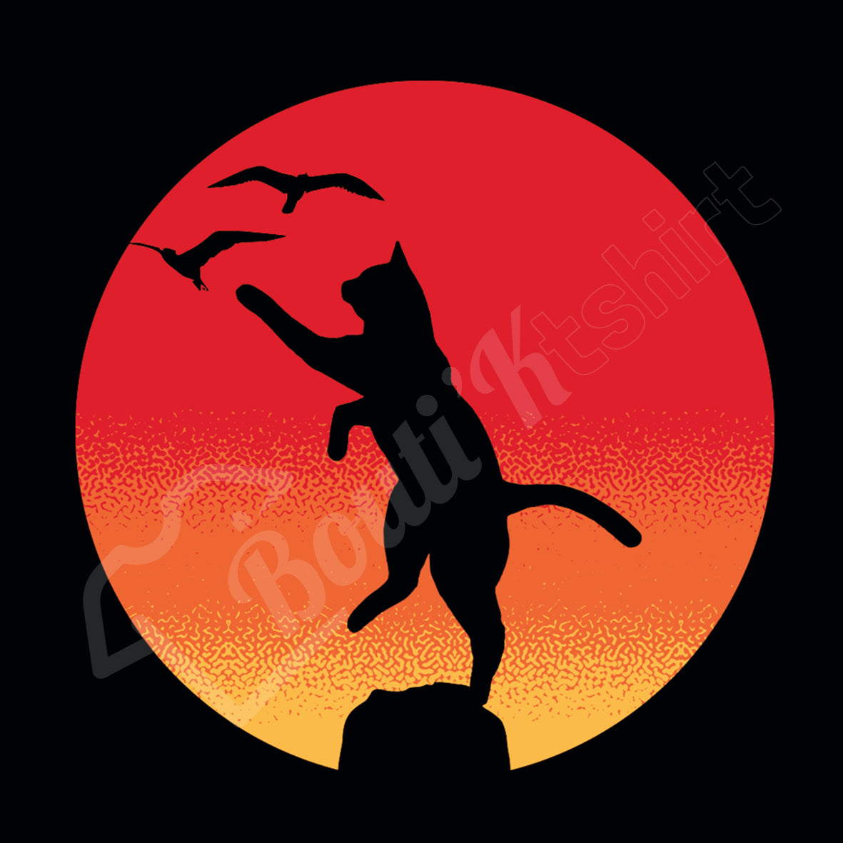 Tshirt Karate cat