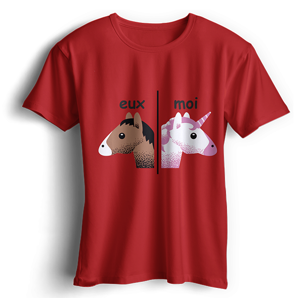 Tshirt Licorne