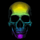 T-shirt Skull HD couleur
