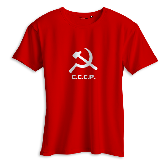 T-shirt CCCP rouge