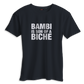 T-shirt bambi noir