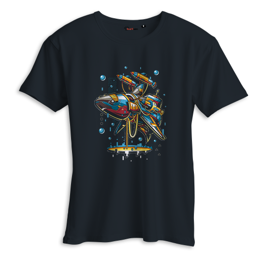 T-shirt vaisseau requin